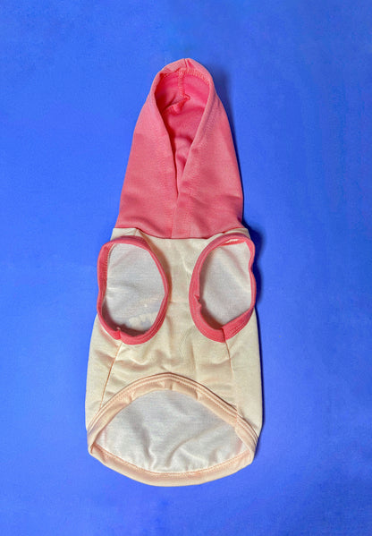 Mommy's Little Girl Pink Pet Hoodie | For Dogs & Cats
