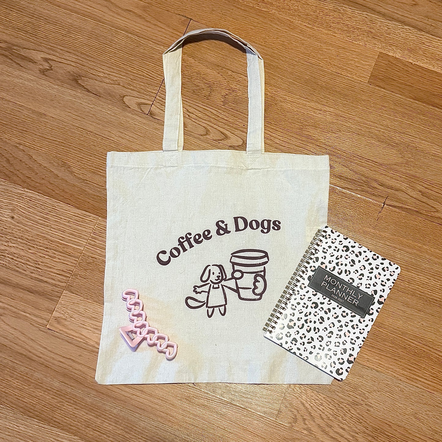 Coffee & Dogs Tote Bag