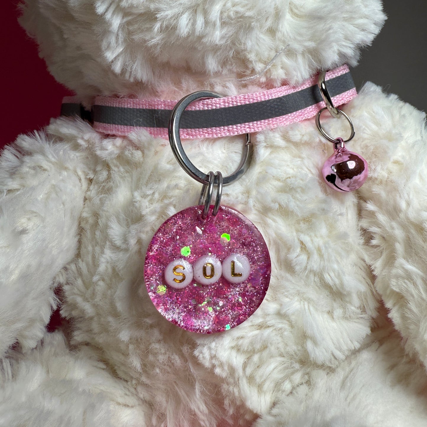 Custom Pet ID Tag – Circle Shape