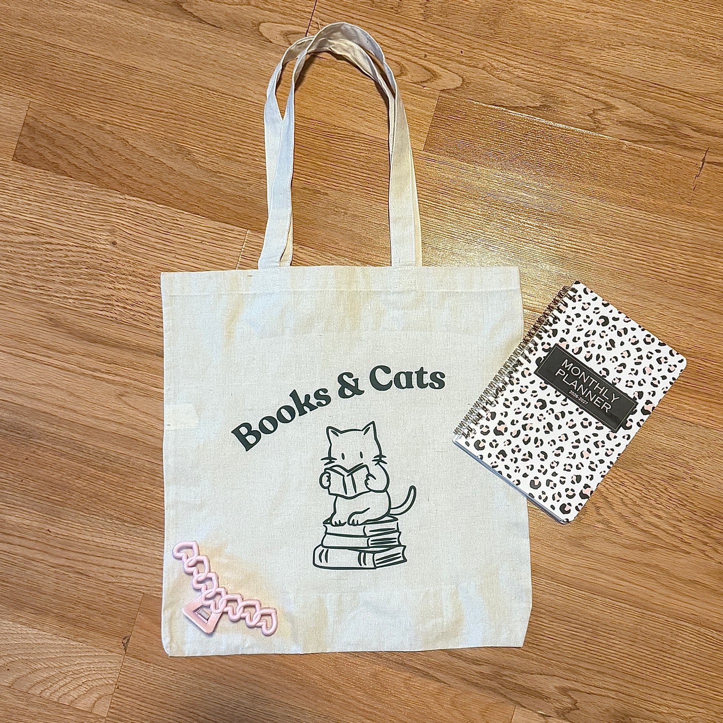 Books & Cats Tote Bag